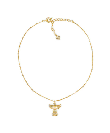Patricia Nash Angel Necklace - Holiday Memories Collection