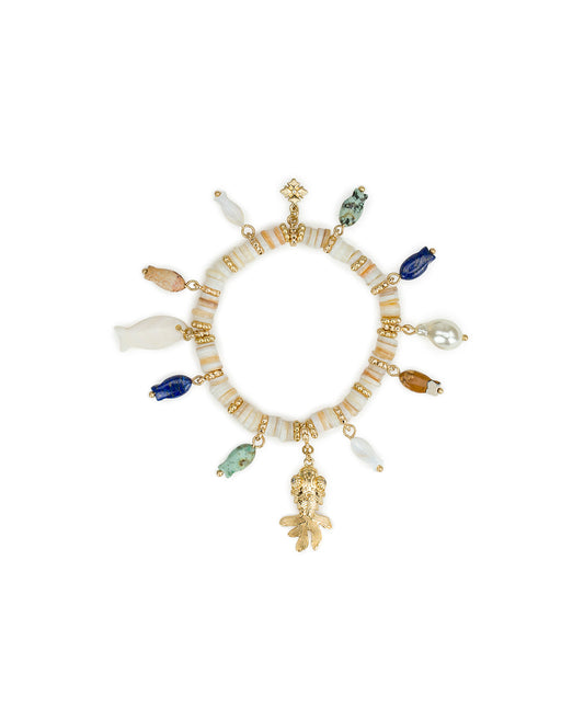 Patricia Nash Charm Stretch Bracelet - Nautical Collection