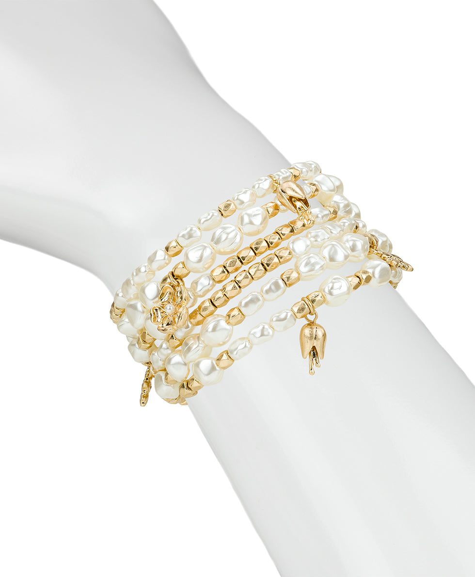 Patricia Nash Coil Bracelet - French Garden Collection