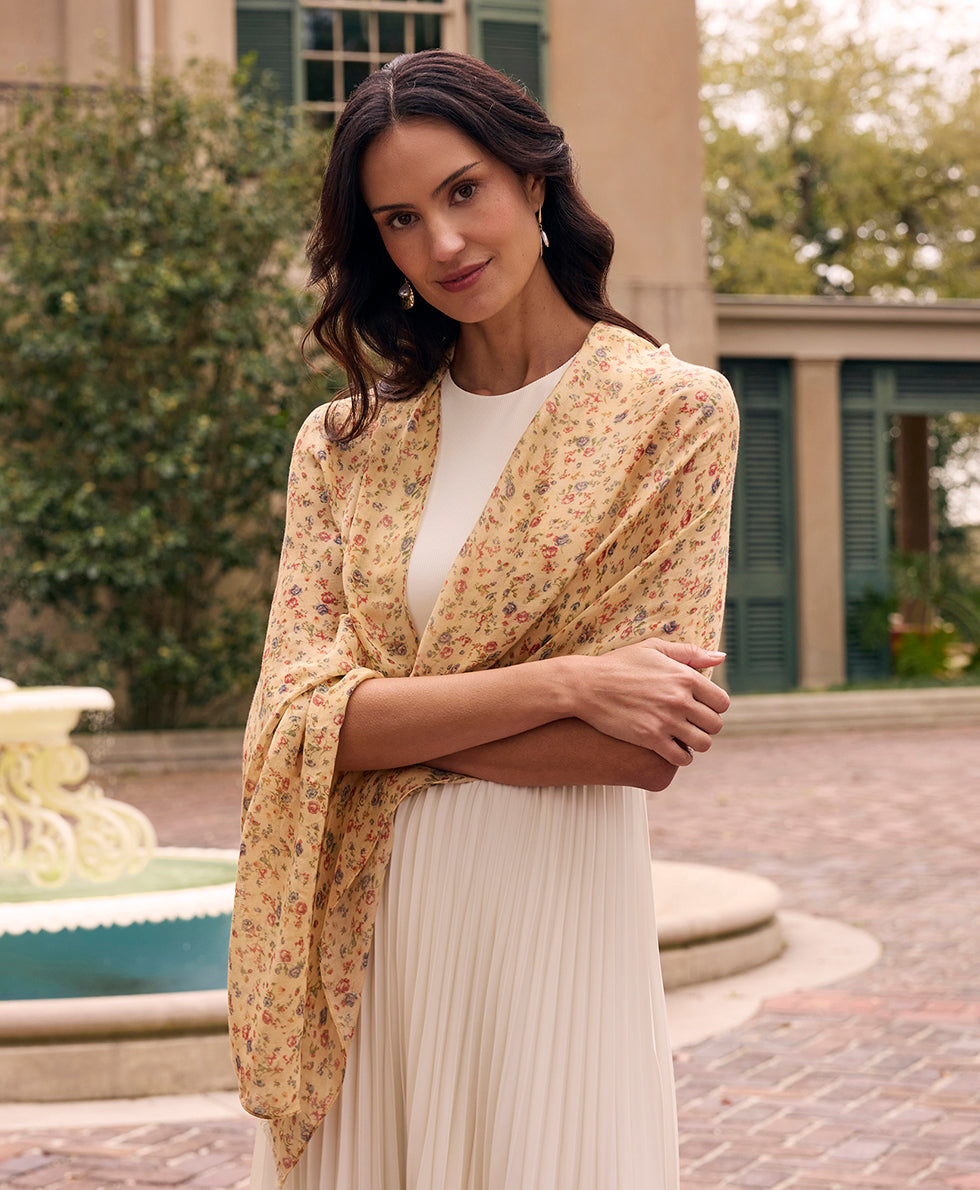 Patricia Nash Scarf - Fleur de Jardin