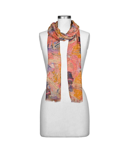 Patricia Nash Scarf - Paris Map