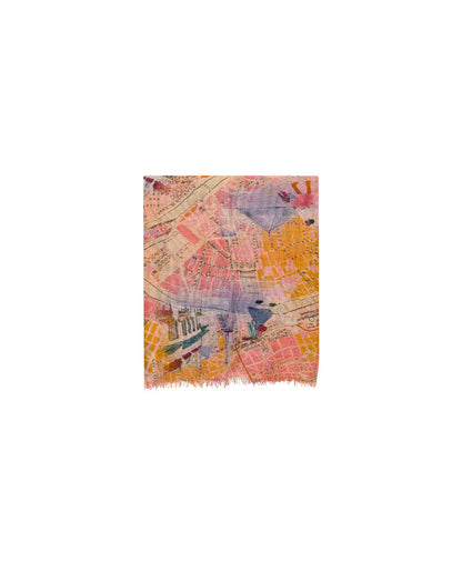 Patricia Nash Scarf - Paris Map