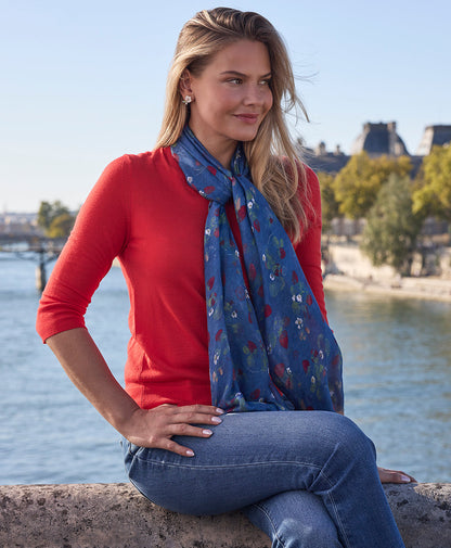 Patricia Nash Scarf - Parisian Strawberries