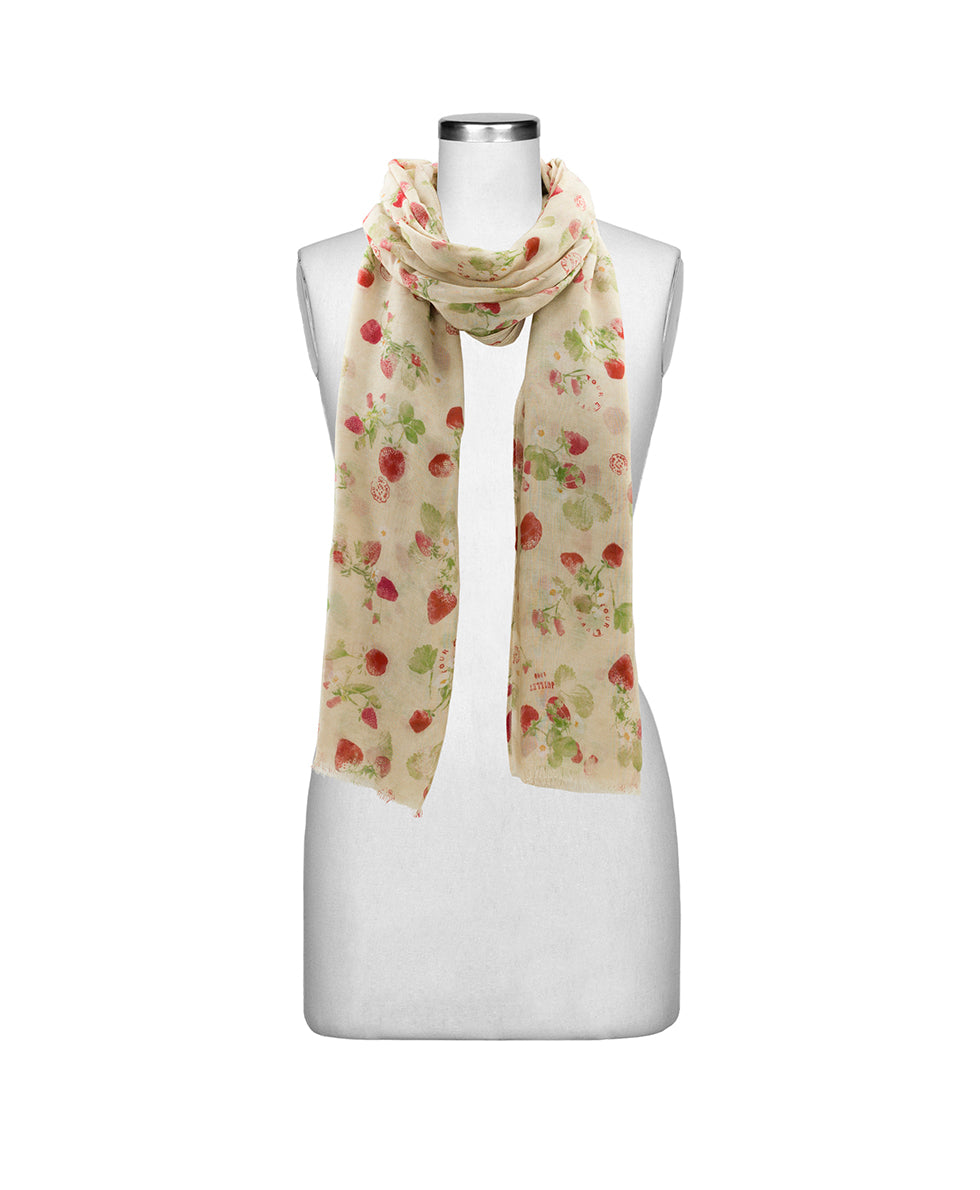Patricia Nash Scarf - Parisian Strawberries