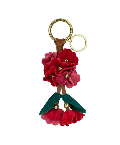 Patricia Nash Suede Hydrangea Bag Charm