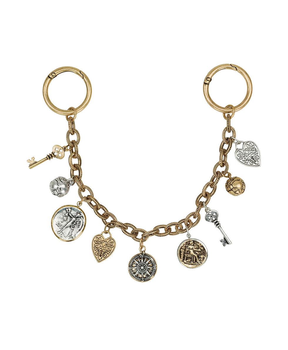 Patricia Nash Multi Charm Handbag Jewelry - Compass Collection
