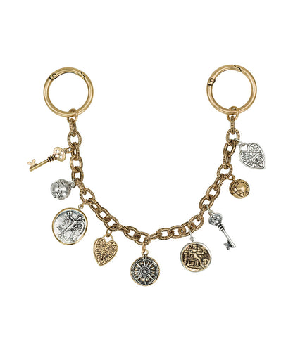 Patricia Nash Multi Charm Handbag Jewelry - Compass Collection