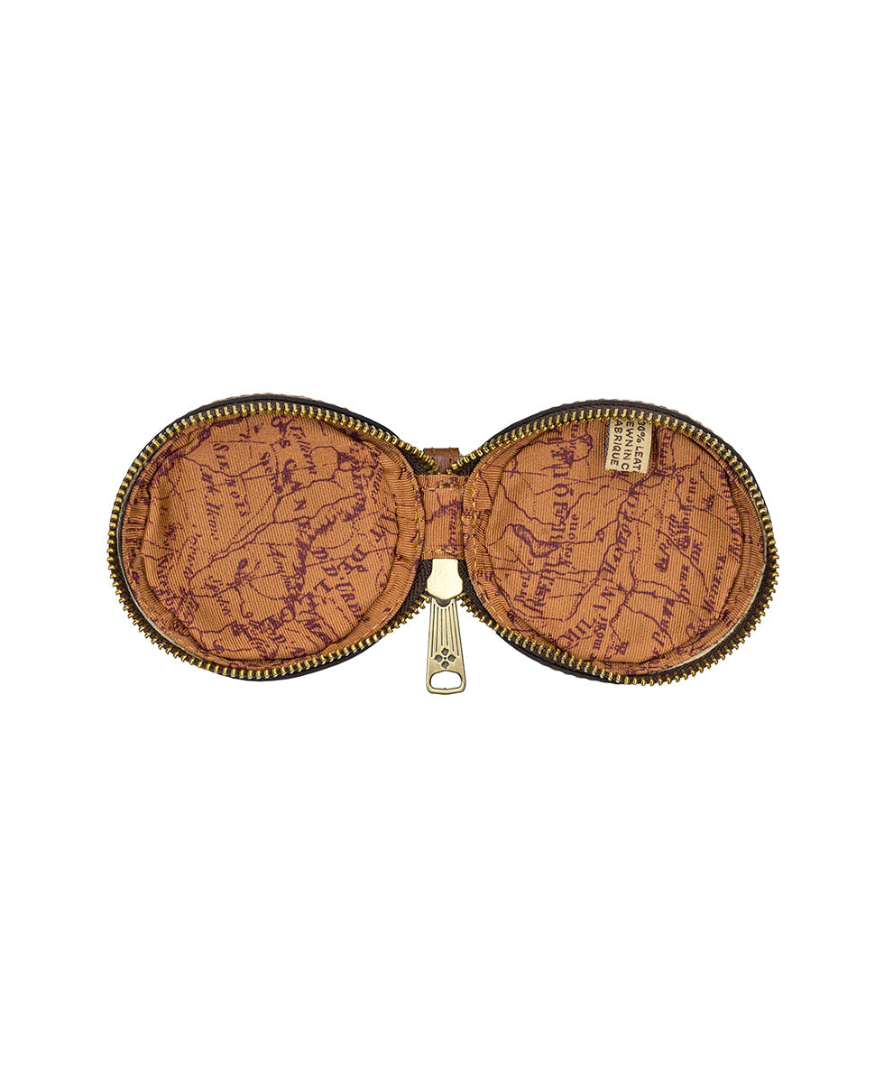Patricia Nash Macaroon Zip Around Bag Charm - Paris Map