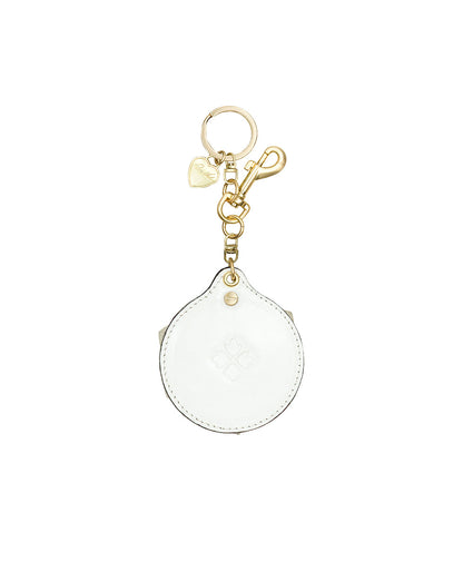 Patricia Nash Parisian Rose Mirror Bag Charm - Vintage Distressed