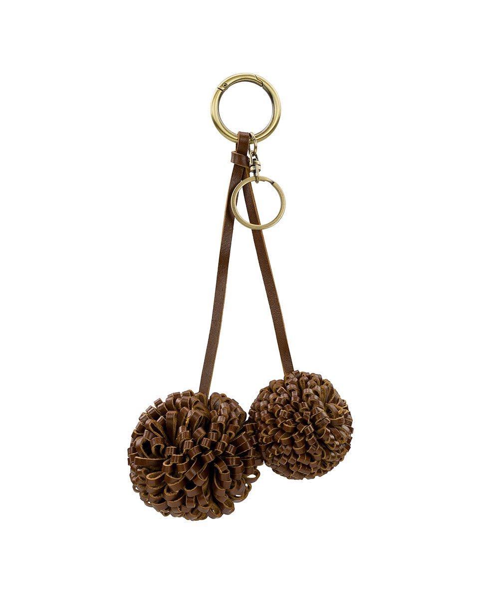 Patricia Nash Pom Pom Hang Off - Vintage Distressed Leather | Patricia Nash