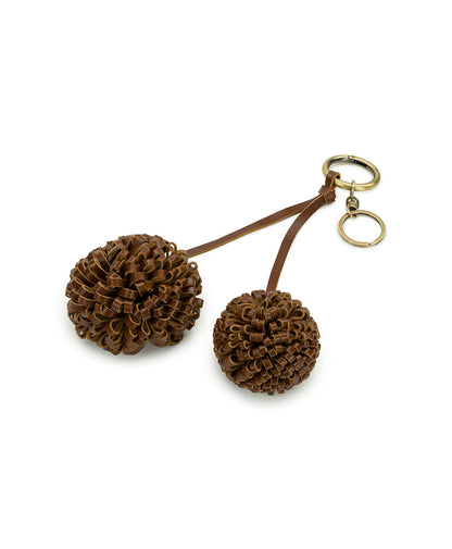 Patricia Nash Pom Pom Hang Off - Vintage Distressed Leather | Patricia Nash
