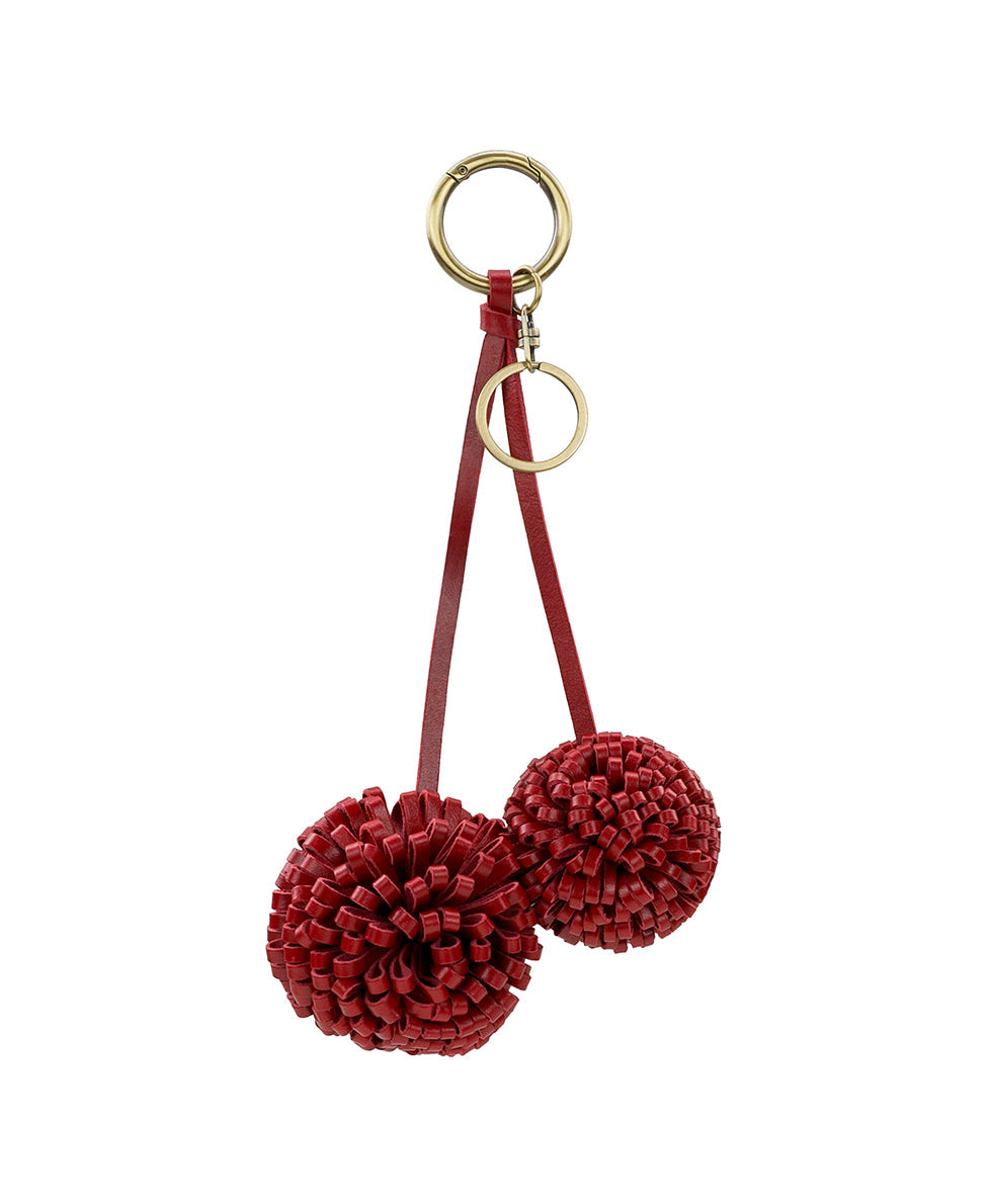 Patricia Nash Pom Pom Hang Off - Vintage Distressed Leather | Patricia Nash