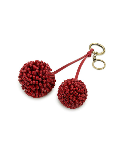 Patricia Nash Pom Pom Hang Off - Vintage Distressed Leather | Patricia Nash