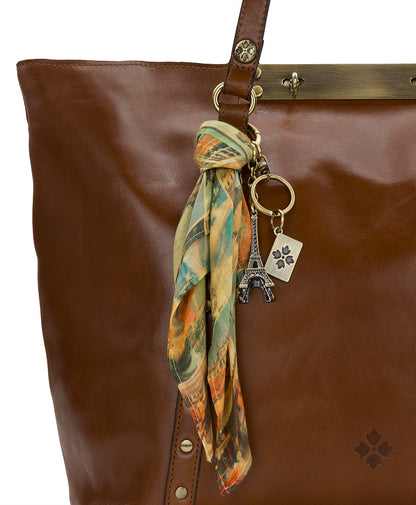 Patricia Nash Mini Scarf Bag Charm - Postcards From Paris