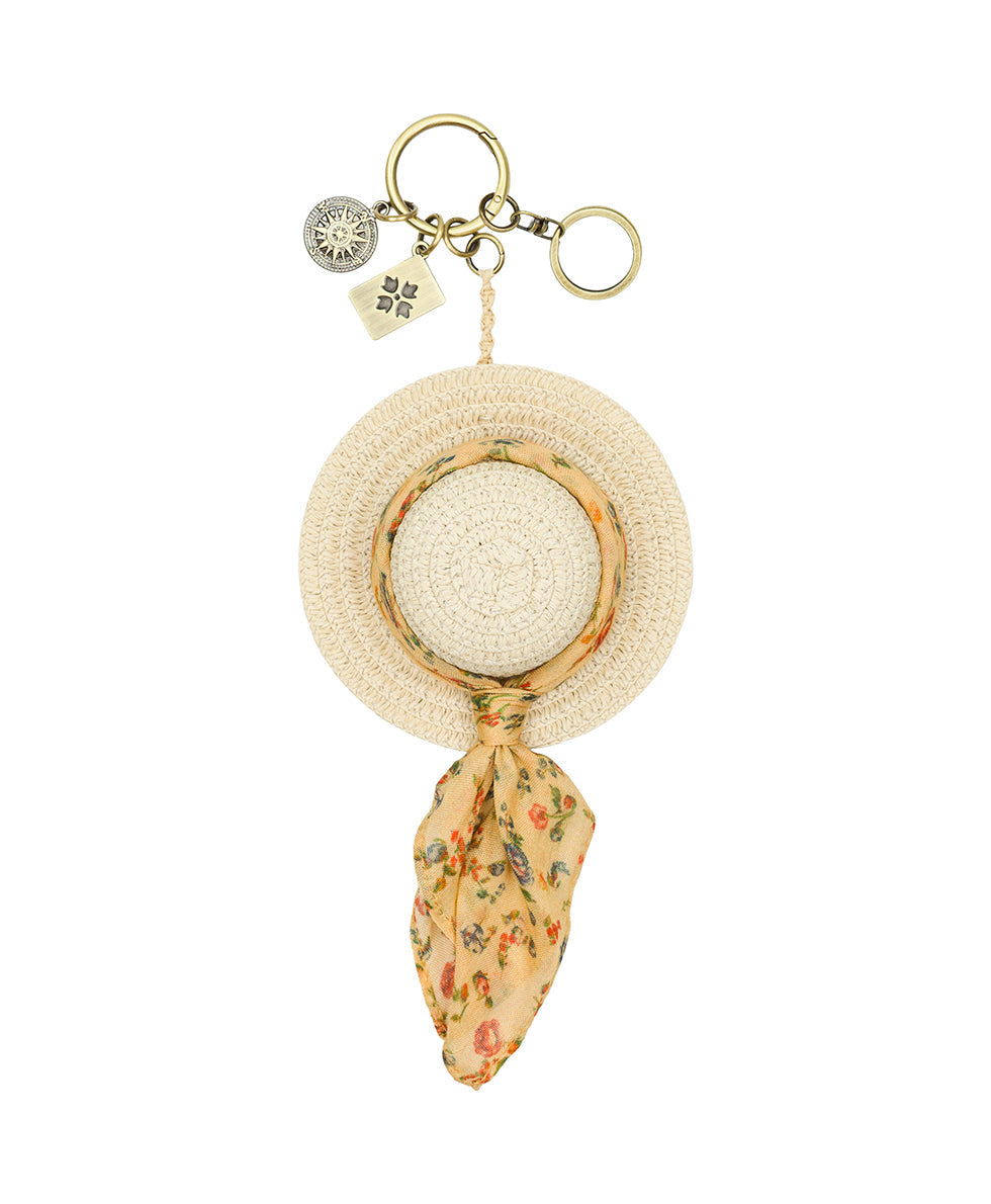 Patricia Nash Sun Hat Bag Charm
