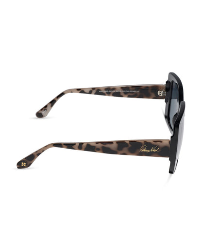 Patricia Nash Mae Sunglasses - Black/Cookies and Cream