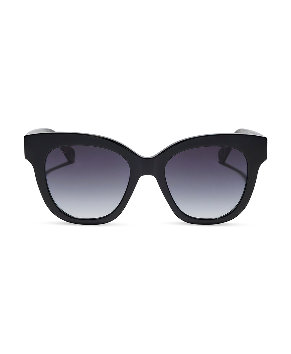 Patricia Nash Lena Sunglasses - Black/Cookies and Cream