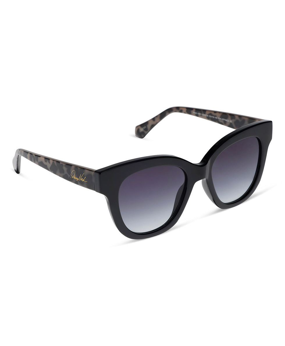 Patricia Nash Lena Sunglasses - Black/Cookies and Cream