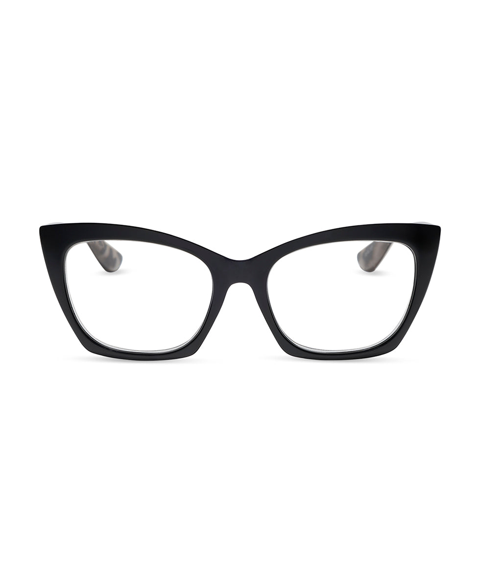 Patricia Nash Zadie Reader Glasses - Black/Cookies and Cream