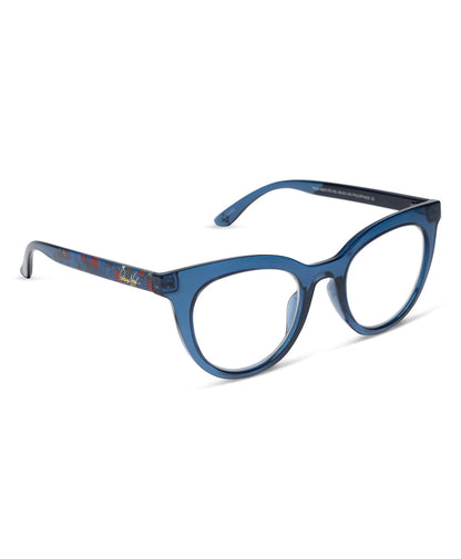 Patricia Nash Gillian Reader Glasses - Strawberry/Denim