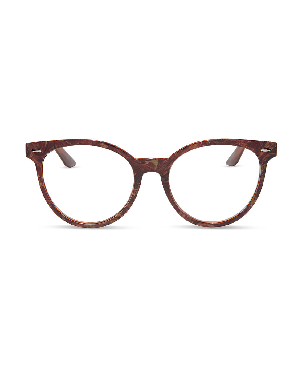 Patricia Nash Blondie II Reader Glasses - Florentine Marbling