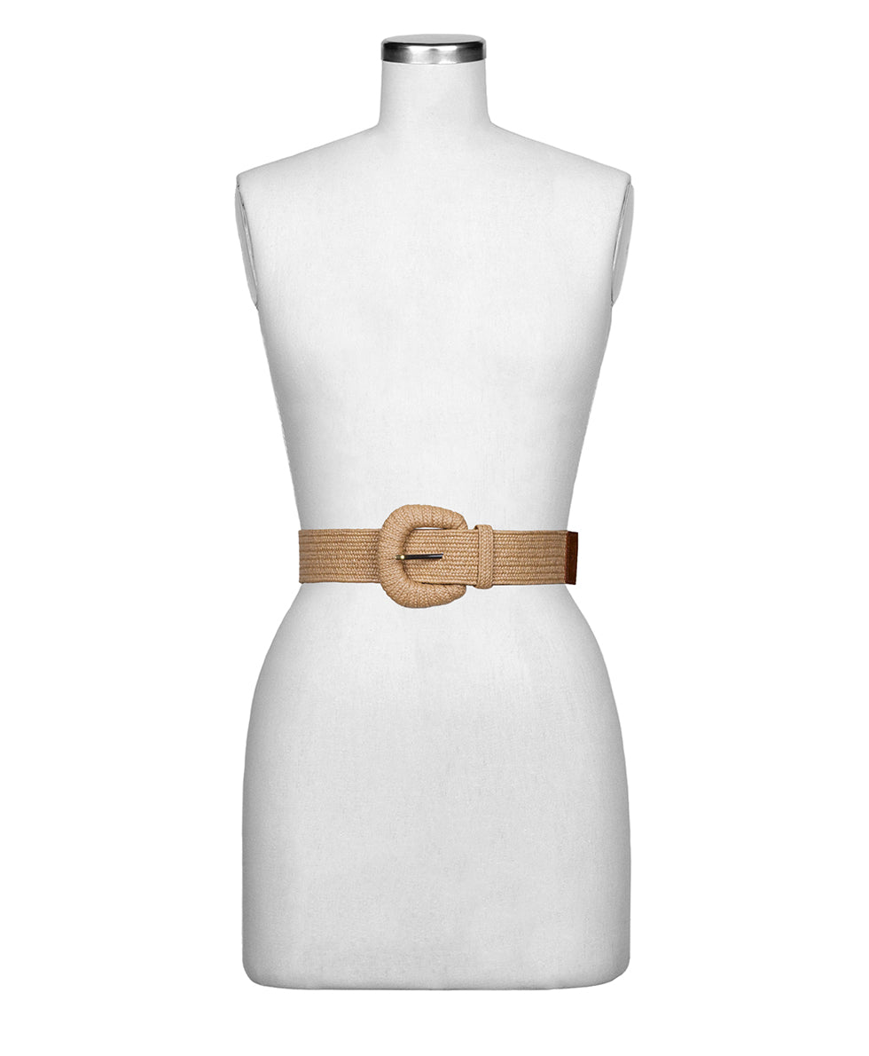 Patricia Nash Arya Belt - Woven - Tan
