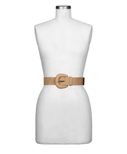 Patricia Nash Arya Belt - Woven - Tan
