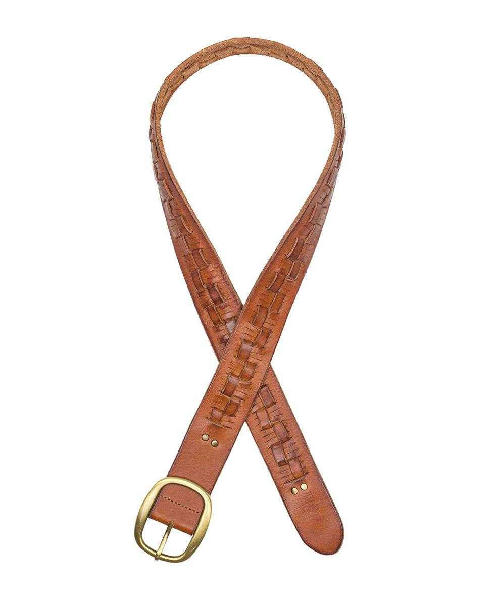Patricia Nash Rittana Belt - Woven - Tan