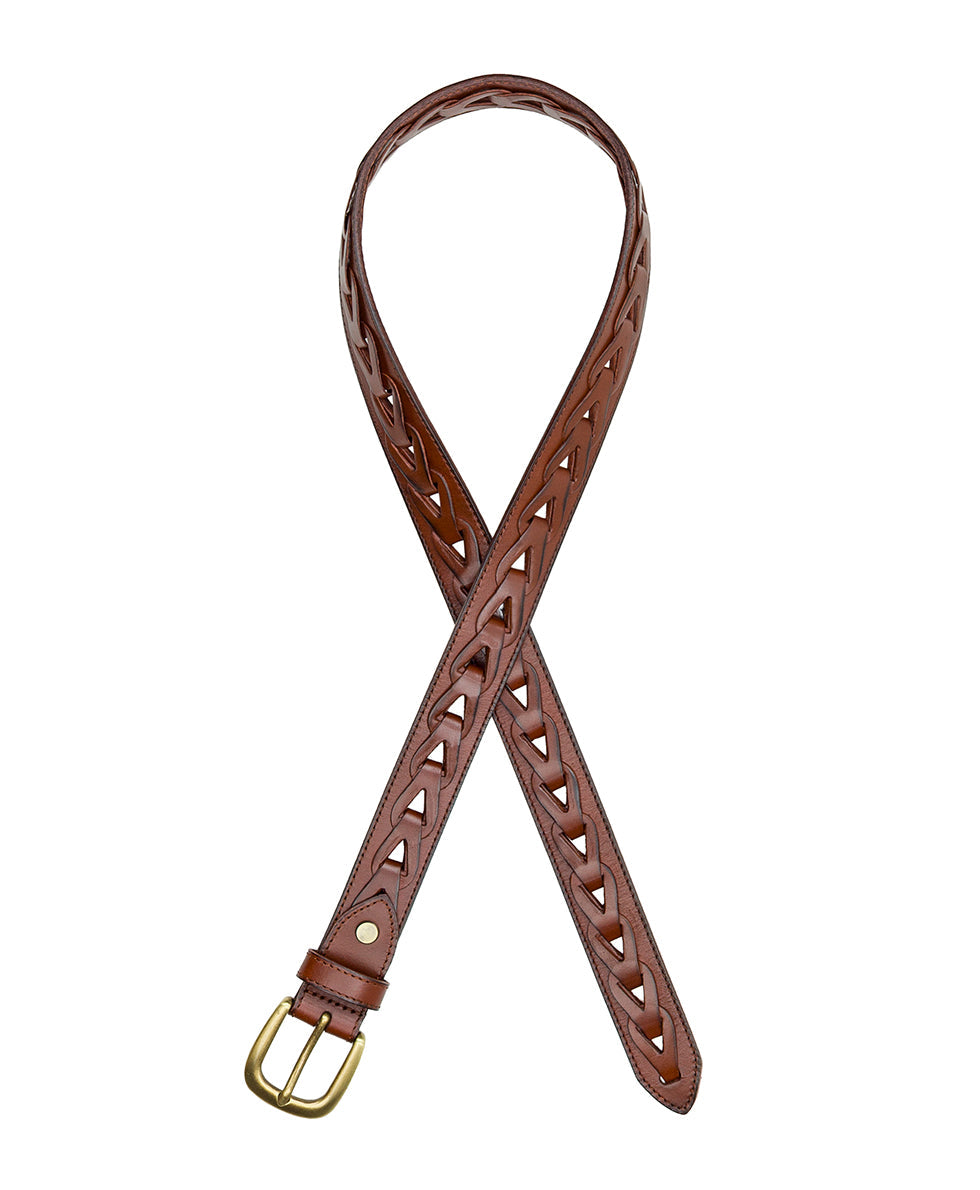 Patricia Nash Manziana Ladder Belt - Chainlink