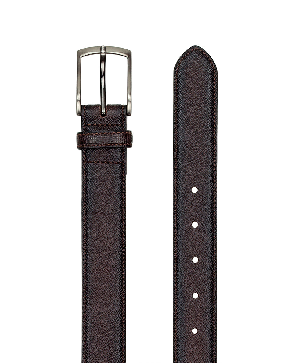 Patricia Nash Nash Men's Handstained Scotch Dress Belt | Brown