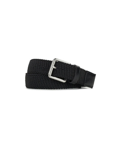 Patricia Nash Nash Men's Stretch Woven Belt | Black | Patricia Nash