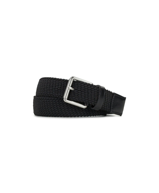Patricia Nash Nash Men's Stretch Woven Belt | Black | Patricia Nash