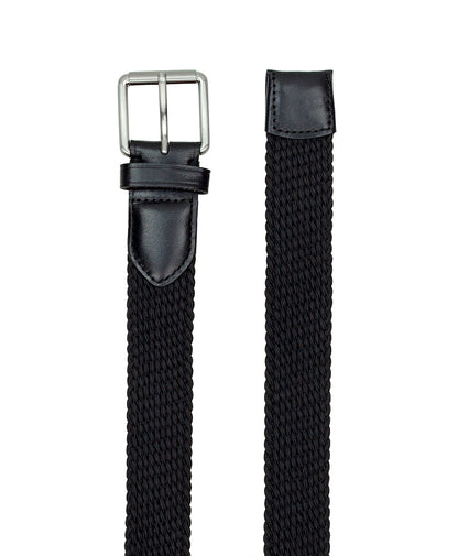 Patricia Nash Nash Men's Stretch Woven Belt | Black | Patricia Nash