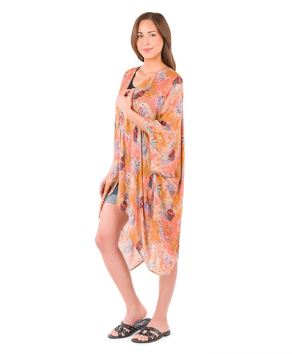 Patricia Nash Short Ruana Cover-Up - Paris Map