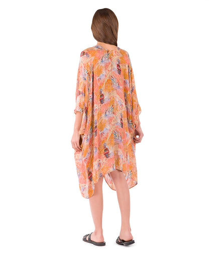 Patricia Nash Short Ruana Cover-Up - Paris Map