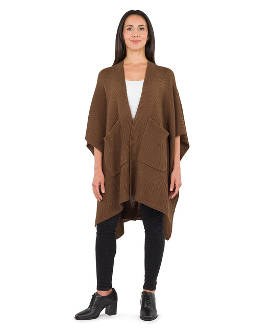 Patricia Nash Woven Shawl with Pockets - Classics