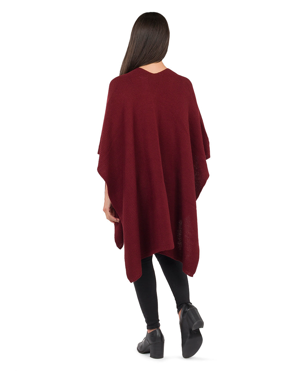 Patricia Nash Woven Shawl with Pockets - Classics