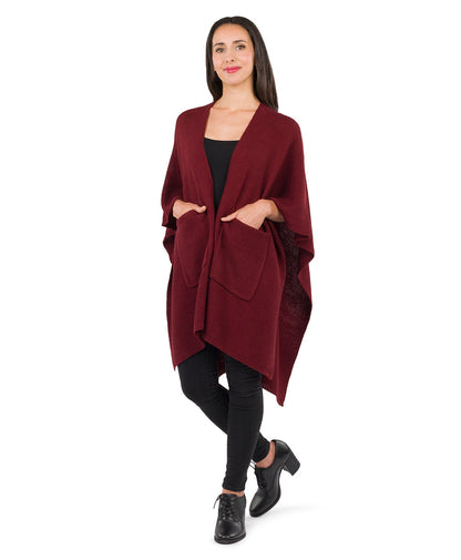 Patricia Nash Woven Shawl with Pockets - Classics