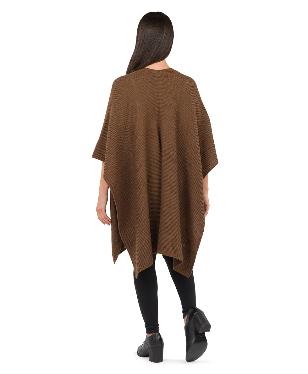 Patricia Nash Woven Shawl with Pockets - Classics