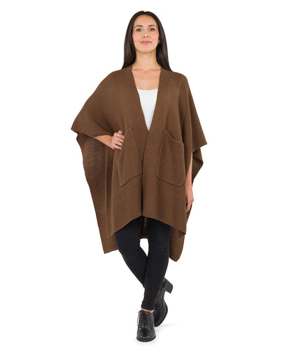 Patricia Nash Woven Shawl with Pockets - Classics