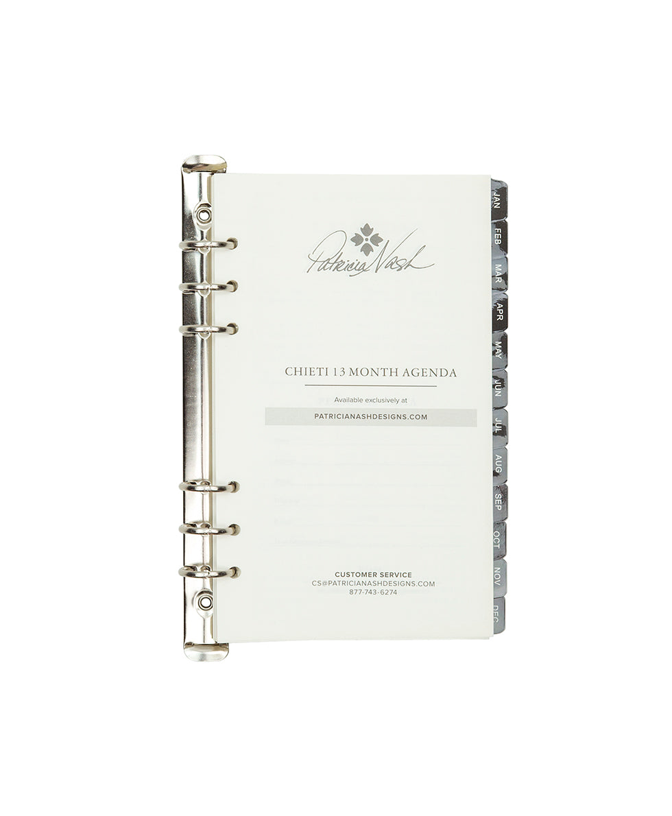 Patricia Nash Chieti 13 Month Agenda Refill - January 2026 through January 2027