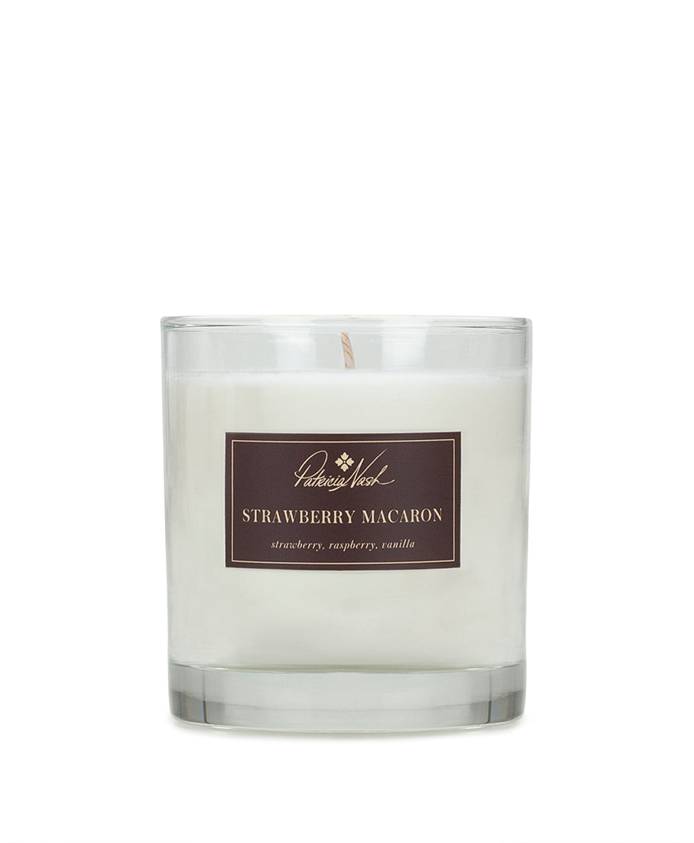Patricia Nash Strawberry Macaron Candle