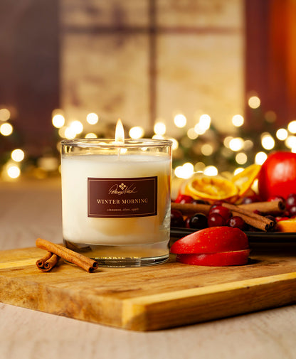 Patricia Nash Winter Morning Candle