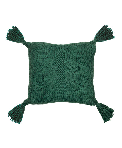 Patricia Nash Tasseled Decorative Pillow - Signature Knit Collection
