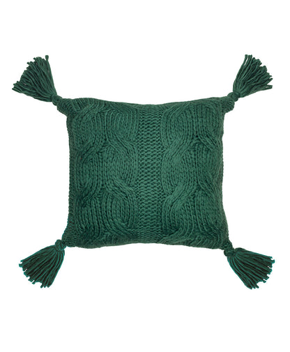 Patricia Nash Tasseled Decorative Pillow - Signature Knit Collection