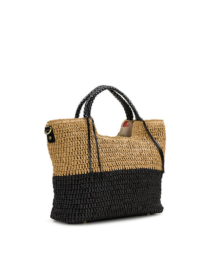 Patricia Nash Gabriella Tote with Scarf - Specialty Woven