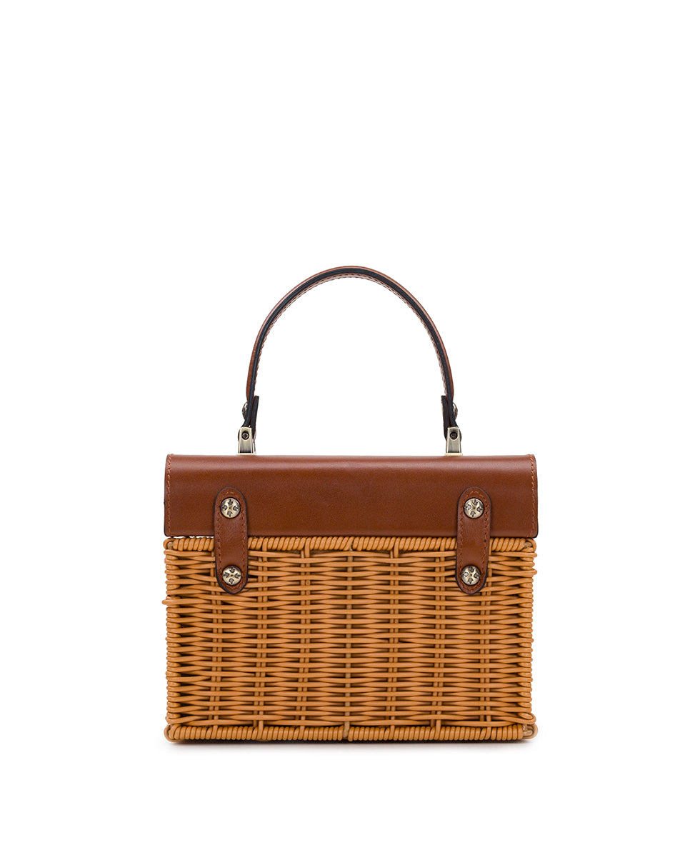 Patricia Nash Vienne Basket Top Handle - Spring Wicker