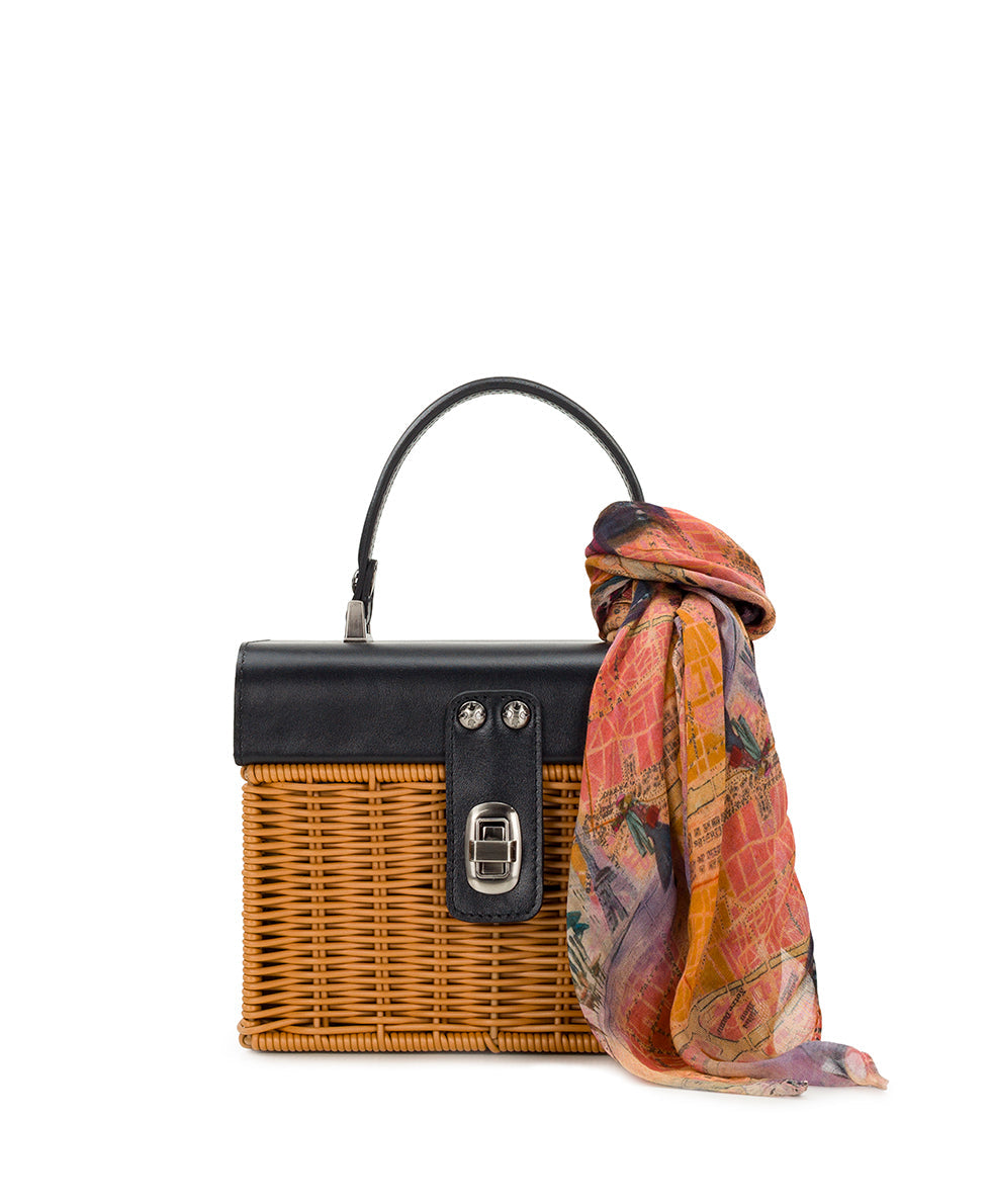 Patricia Nash Vienne Basket Top Handle - Spring Wicker