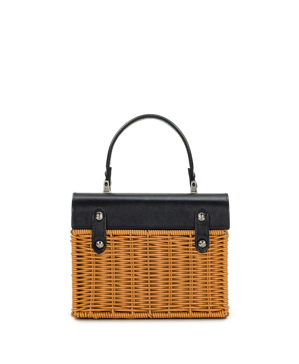 Patricia Nash Vienne Basket Top Handle - Spring Wicker