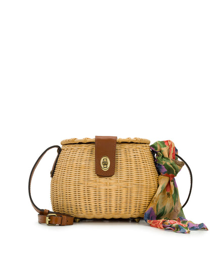 Patricia Nash Duronia Basket - Spring Wicker